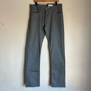 Gustin Jeans Sz 37 Men’s Gray Straight Pants Button Fly